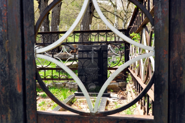 Friedhof Georgien bei Gergeti