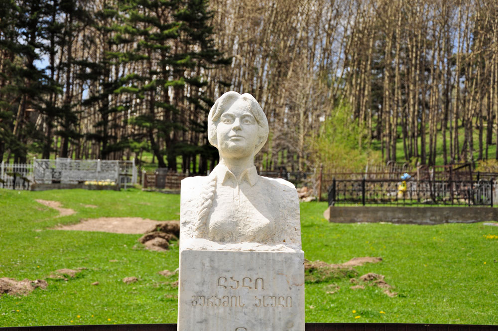 Friedhof Georgien bei Gergeti