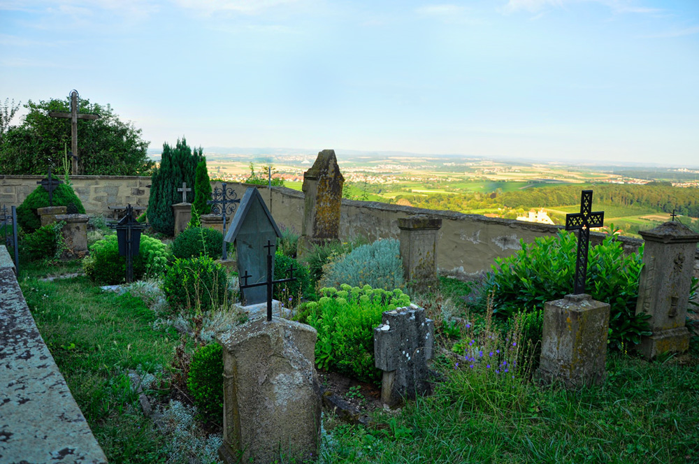 Friedhof auf dem Michaelsberg bei Cleebronn