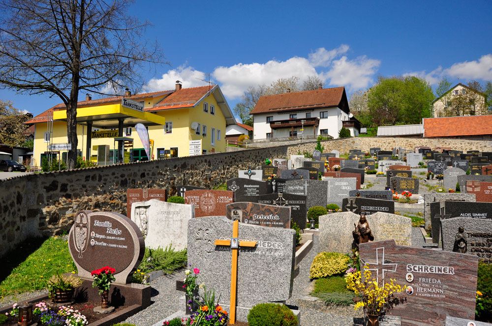 Friedhof in Neuschönau