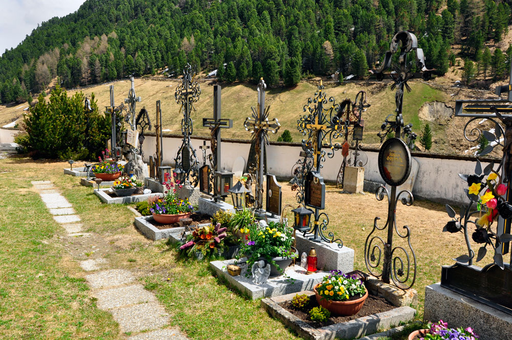 Bergfriedhof Ötztal, Österreich