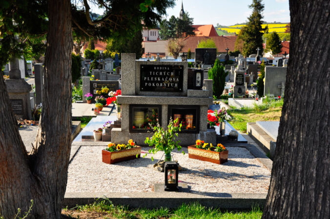 Friedhof in Sušice, Tschechien