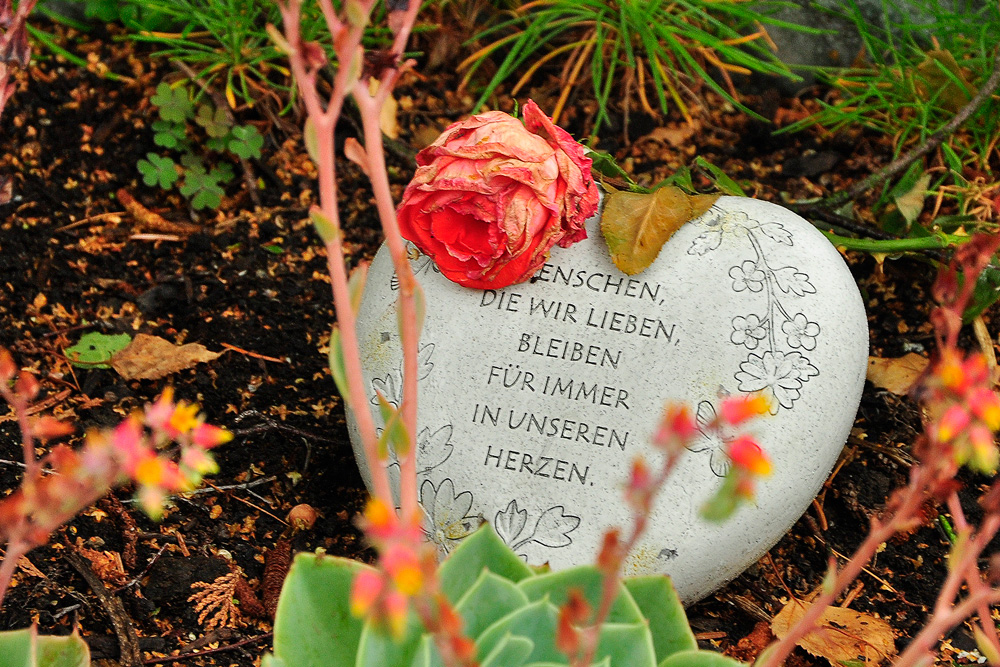 Friedhof im Regen, Meersburg am Bodensee