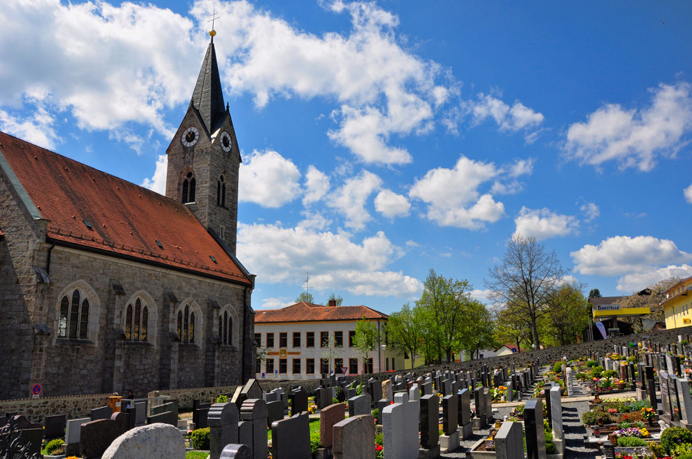 Friedhof in Neuschönau