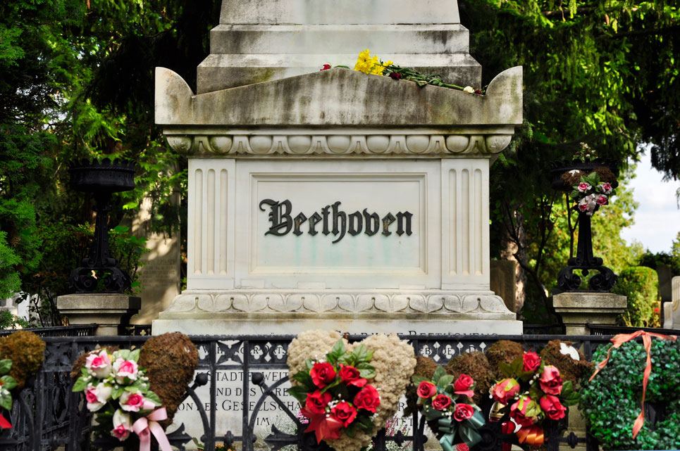 Grabstätte Beethoven, Zentralfriedhof in Wien