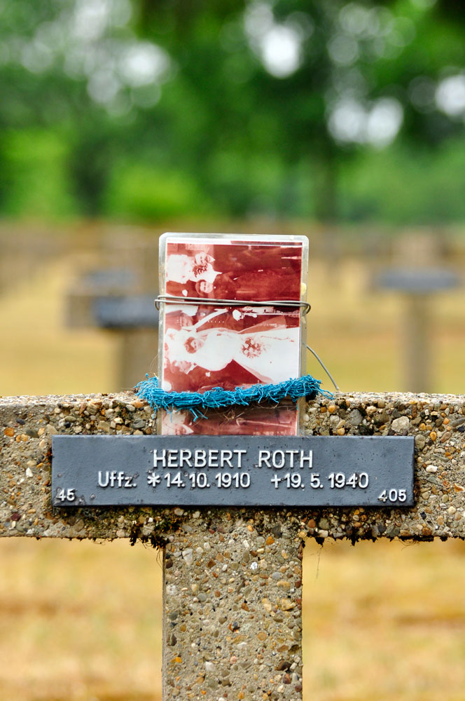 Soldatenfriedhof in Lommel, Belgien, Herbert Roth